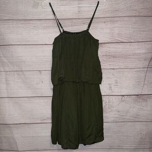 PrettyGarden Elegant Green Sleeveless Dress